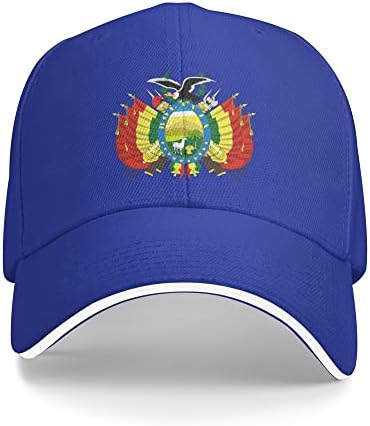 Escudo de Bolivia Sportski kapa za muškarce Žene Crne