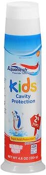 Aquafresh dječja fluoridna pumpa za zube pumpa za zube - 4,6 oz, paket od 3
