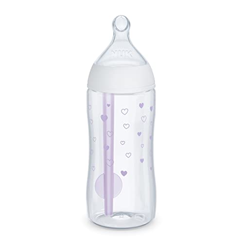 Nuk Smooth Flow Pro Anti Colic baby Bottle-jednostavan za montažu i čišćenje & amp; smanjuje pljuvanje novorođenčeta & Gas, 10oz, 4-Pack, Girl