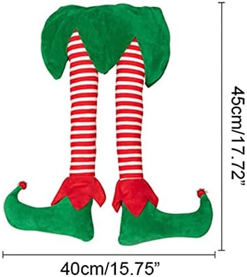 BrLp1b plišana stopala za božićnu dekoraciju Flannel božićne stablo