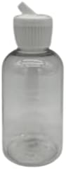 Prirodne farme 2 oz Clear Boston BPA Besplatne boce - 8 pakovanja Prazna kontejnera za punjenje - Esencijalni