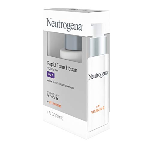 Noćna krema za brzo obnavljanje tona Neutrogena sa retinolom, vitaminom C i hijaluronskom kiselinom - hidratantna