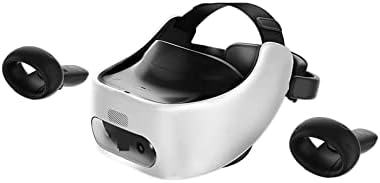 YBOS PRO 6DOF VR Slušalice u bademu Bijeli paket, uključujući VR kontrolere za slušalice Like jastuk QC