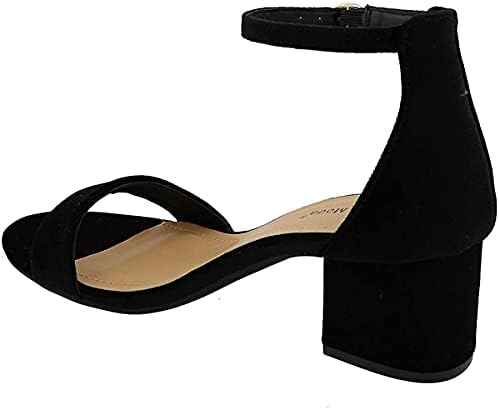 TOP Moda Darcie-1 Ženska Moda remen za gležanj zdepaste cipele sa niskom potpeticom