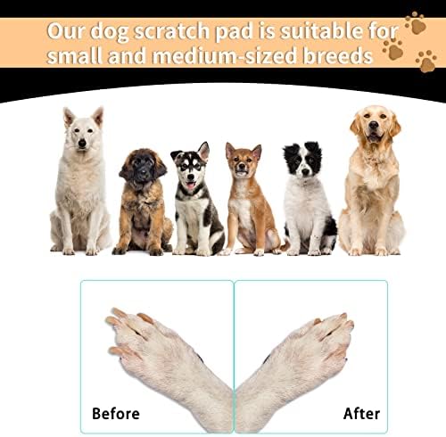 BECROWM Scratch Square za pse - jastučići za grebanje pasa za ublažavanje anksioznosti pasa, alternativa
