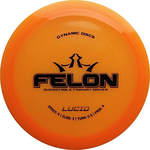Dinamički diskovi Lucid Felon Fairway Driver Golf Disc [boje mogu varirati] - 170-172G