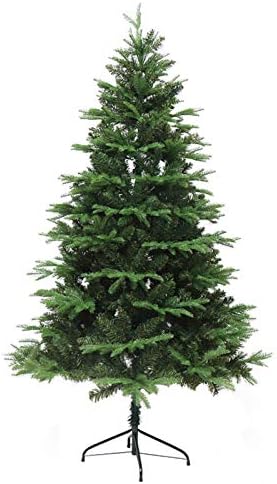 Yumuo 180cm BOŽIĆ Drvo za šifriranje, premium PE + PVC Xmas Pine sa vrhovima od 673, metalnim sklopivim