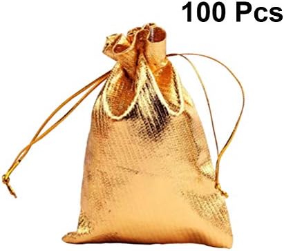Abaodam svilena torba od 100 komada torbica za nakit s vezicama Svečana ambalaža grickalice bombone torbe