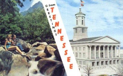 Nashville, Tennessee razglednica