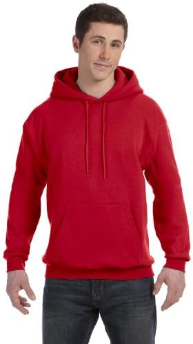 Hanes 7.8 oz. ComfortBlend EcoSmart 50/50 kapuljača za pulover, 3XL, tamnocrvena