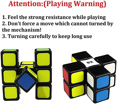 GoodCube 1x3x3 Floopy Cube Crna 1x3x3 Speed Cube Puzzle
