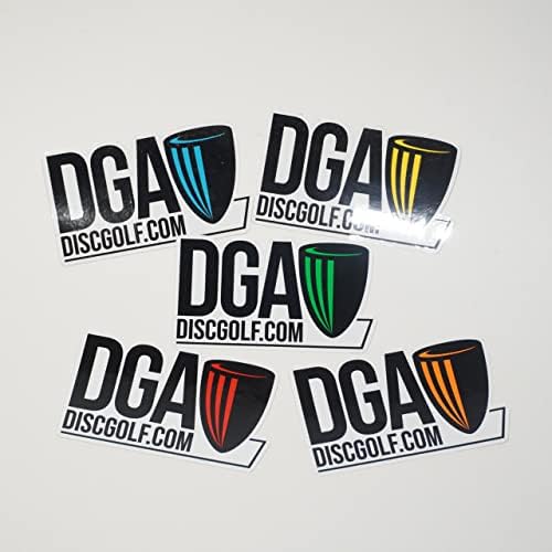 DGA Disc Golf naljepnica - DiscGolf.com Dizajn, različite boje
