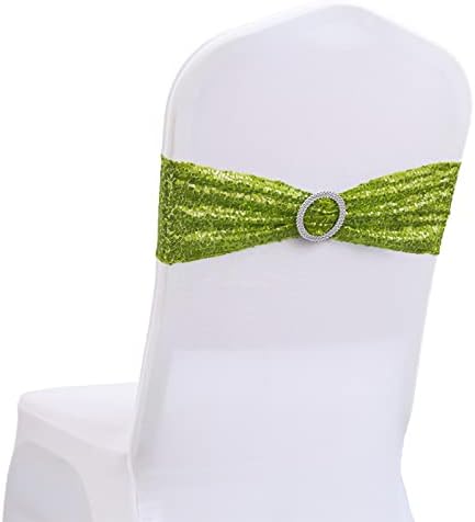 Party ukrasi za odrasle za odmor Dekorativna stolica poklopac posuda za leđa cvijeta elastična zavoja za
