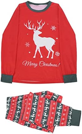 Obiteljski podudarni odjeća Božićne pidžame set prugasti xmas Sleep odjeća Porodica Božić Pidžama