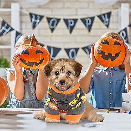 Ruio Pet Halloween Božićni kostimski kostim pas Halloween za male kostime Dječačka odijela Halloween Pulover