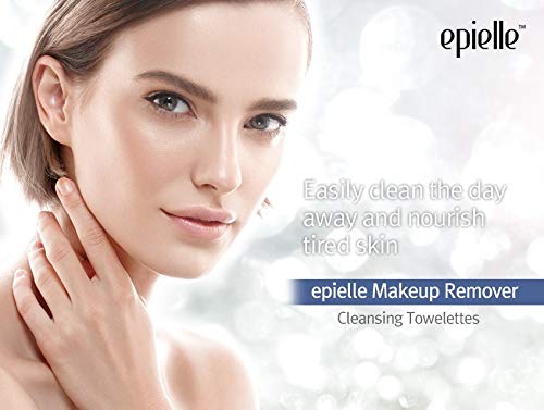 Epielle Original Makeup Remover Cleansing Towelettes za vodootpornu šminku, lice, nježne dnevne maramice