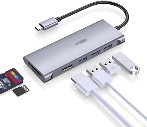 Cxdtbh USB C HUB Tip C 4k Adapter multi USB 3.0 hub Dock čitač kartica za Pro Air USB - C HUB Dock
