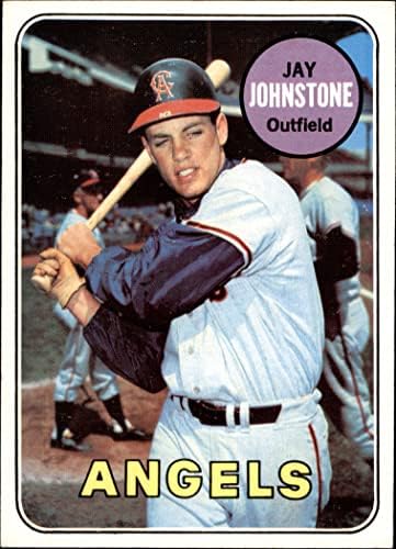 1969 TOPPS # 59 Jay Johnstone Los Angeles Angels Nm Angels