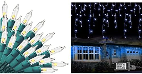 FUNPENY 360 LED LED svjetla za LED + 33ft 150 brojanje božićnih Mini žarulja sa žarnom niti