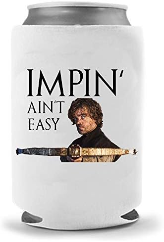 Fantasy drama držač piva Coolie | Tirion Lannister - Impin 'nije lako | Funny Novelty Hugger Huggie - Fantasy