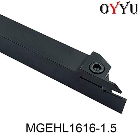FINCOS MGEHR1616-1.5 / MGEHL1616-1.5, CNC strug Extermal Grooving držač alata rezač za umetke Mgmn150 izlaza,