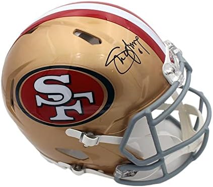 Steve Young potpisao San Francisco 49ers Speed Authentic NFL Helmets sa autogramom
