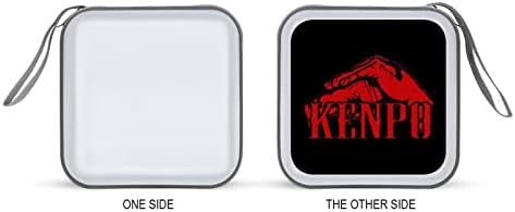 Kenpo Karate Fist Hand CD Case Plastični DVD Wallet Nositelj Prijenosne organizatore za pohranu za automatsko