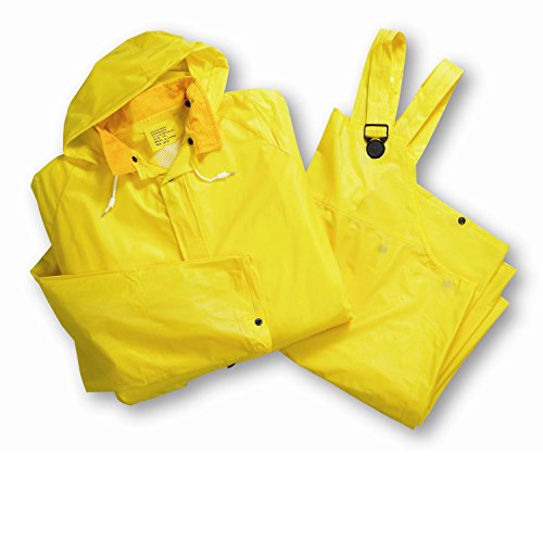 West Chester 4025E X2XL Rainwear 25 mL jednoslojno odijelo za kišu, 3XL, žuto