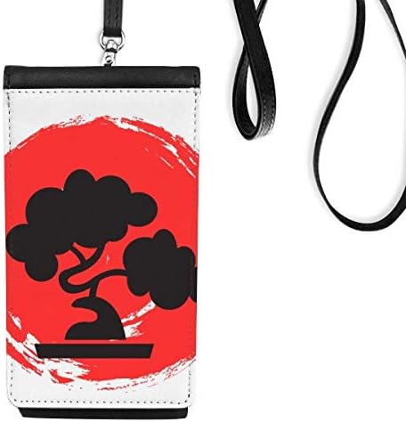 Četkica Japan uzorak Telefon novčanik torbica Viseća torbica za mobilne uređaje