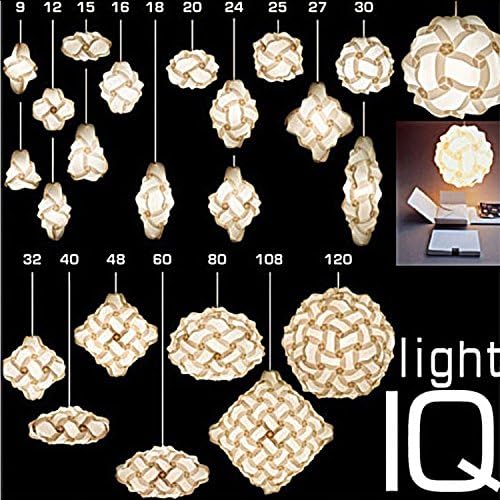 Lightingsky DIY IQ Jigsaw Puzzle lampa za sjenilo stropni privjesak za lampe komplet sa visećim kablom od