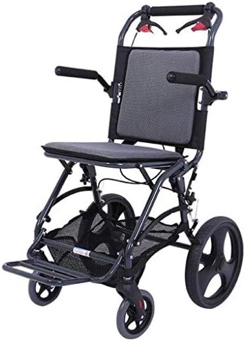 NEOCHY prenosiva i udobna invalidska kolica Quick Fold avionska kolica od legure aluminijuma sa pneumatskim