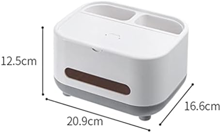 N / A siva kutija za odlaganje tkiva za dnevni boravak multifunkcionalna Papirna kutija za salvete desktop