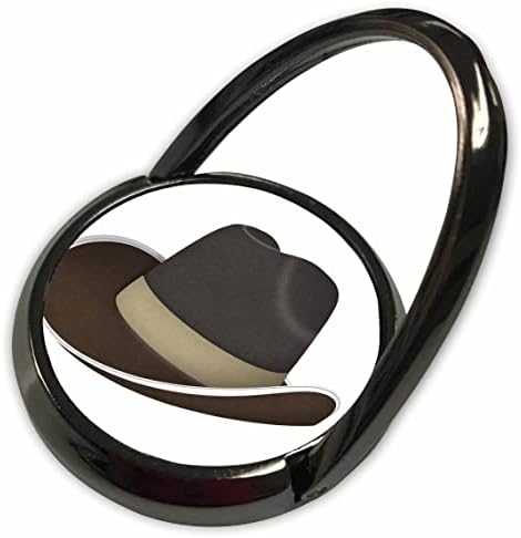 3Droze slatke ilustracije - smeđa kaubojska šeširka ilustracija - telefonske prstenove