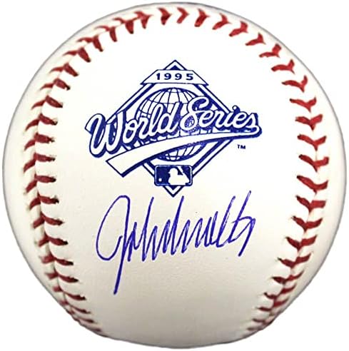 John Smoltz potpisao je Rawlings 1995 bejzbol svjetske serije - autogramirani bejzbol