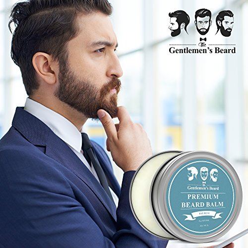 The Gentlemen's Premium Bay Rum balzam za bradu-regenerator za bradu koji se ne ostavlja & amp; omekšivač