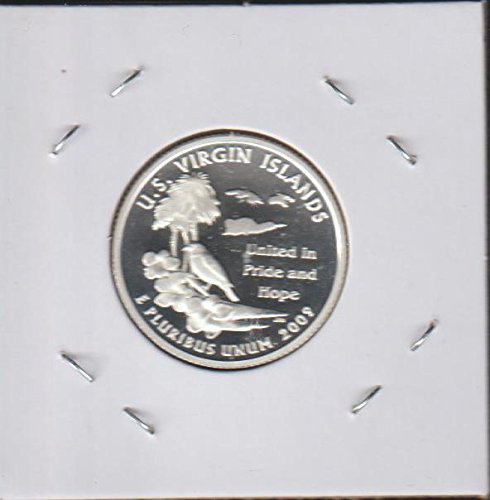 2009 S Washington State Quarter Virgin Otoci Četvrti Izvrsni dragulj Dokaz DCAM US Mint