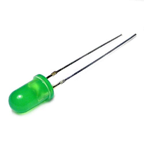E-Projekti B-0001-A01 difuzne zelene LED diode, zelena sočiva, zeleno svjetlo, 5 mm