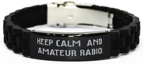 Creative Gift Store savršeni amaterski radio pokloni, budite mirni i amaterski Radio, praznična Crna Glidelock