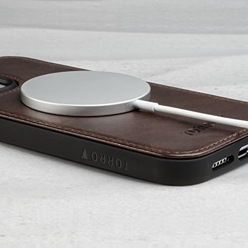 Torro kožna futrola Kompatibilna sa iPhone 14 Plus - originalna futrola odbojnog branika od magsafe