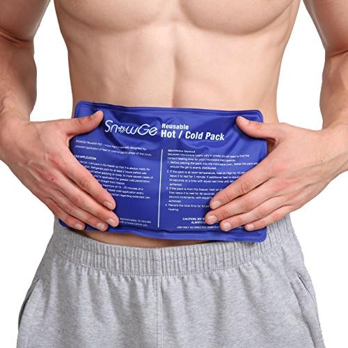 SnowGe Cold Hot Ice Gel Paket 2 paketa 2 oblozi torbica za povrede Pain Relief / fleksibilan& za višekratnu