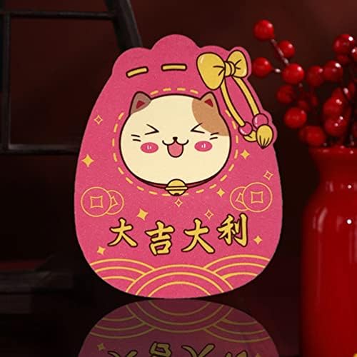 BESTOYARD Yule Gifts 24kom kineska Nova Godina crveni paket Kineski Hong Bao zec godina koverta Lucky Money