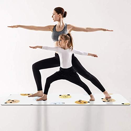 Unicey boja medvjed uzorak debeli non Slip Vježba & fitnes 1/4 yoga mat za Yoga Pilates & Pod fitnes vježbe