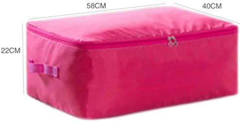 Nunubee Rose Red Oxford Torba Za Skladištenje Tkanine Multifunkcionalna Torba Za Odlaganje - 23*16*9/2 Pack