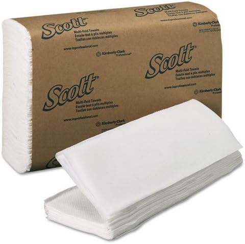 Scott Multifold papirnati ručnici, 9 1/5 x 9 2/5, bijeli, 250 / pakovanje, 16 paketa / kutija, prodaje se