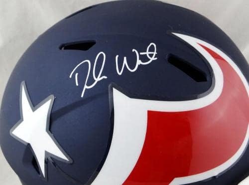 Deshaun Watson potpisao ugovor sa Houston Texans F / S amp speed Helmet - JSA W Auth *NFL Helmets sa bijelim