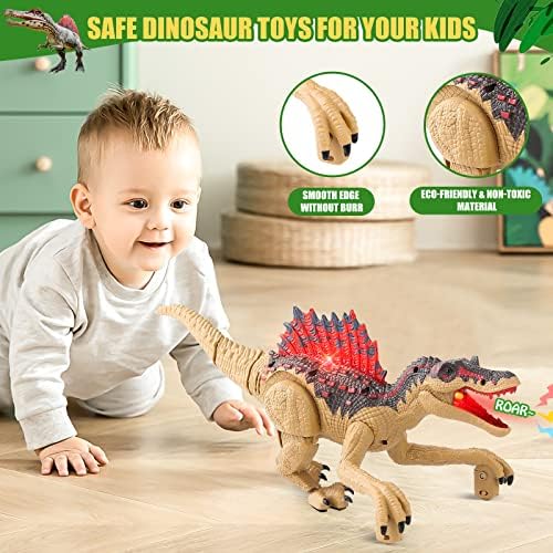 Igračke dinosaurusa na daljinsko upravljanje za djecu 3-5 5-7 godina dječaci, punjivi elektronski 2,4 g