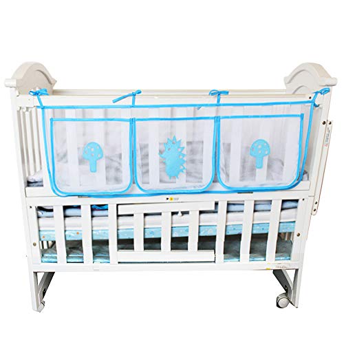 DEALPEAK Baby Bed Organizer viseće torbe krevetić torba noćni Organizator Storage Bag 3 džepovi za odjeću