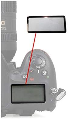 Shoulder Small Externe Vitre Outer Glass Screen Repair Part for Nikon D80 D90 D200 D300 D600 D610 D700 D800 D7000 D7500 D810