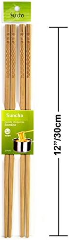 Suncha bambusovi štapići za jelo sa rezancima-12 /30cm Extra Long - Kitchen - hot Pot - Cooking - Frying