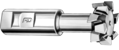 F & amp;D Tool Company 14429-A1316 t-rezač, brzi čelik, ravna drška, 1/2 veličina zavrtnja, 31/32 prečnik